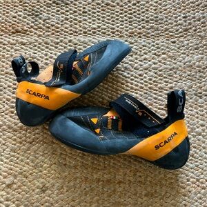 Scarpa climbing shoes